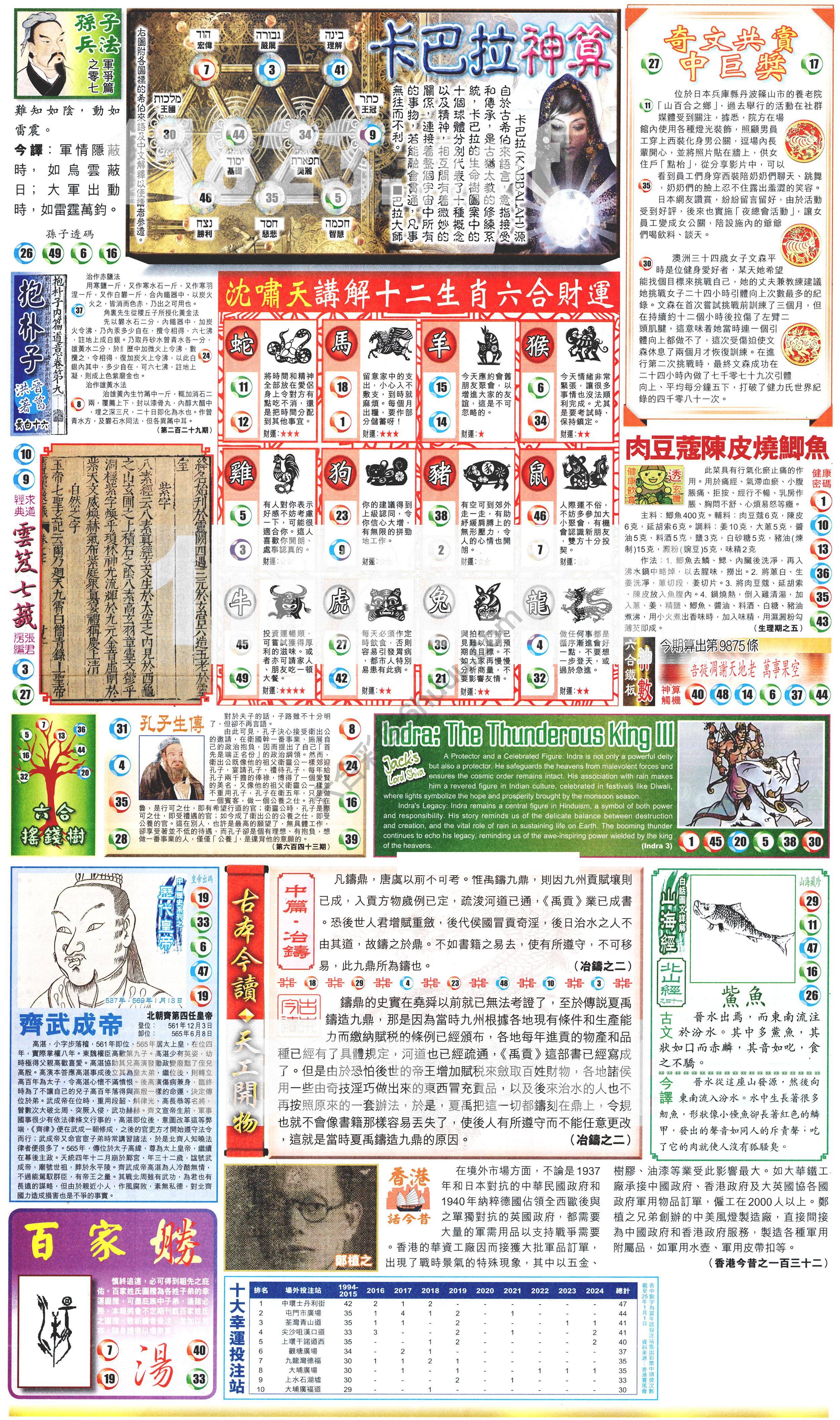 新报六合彩玄机