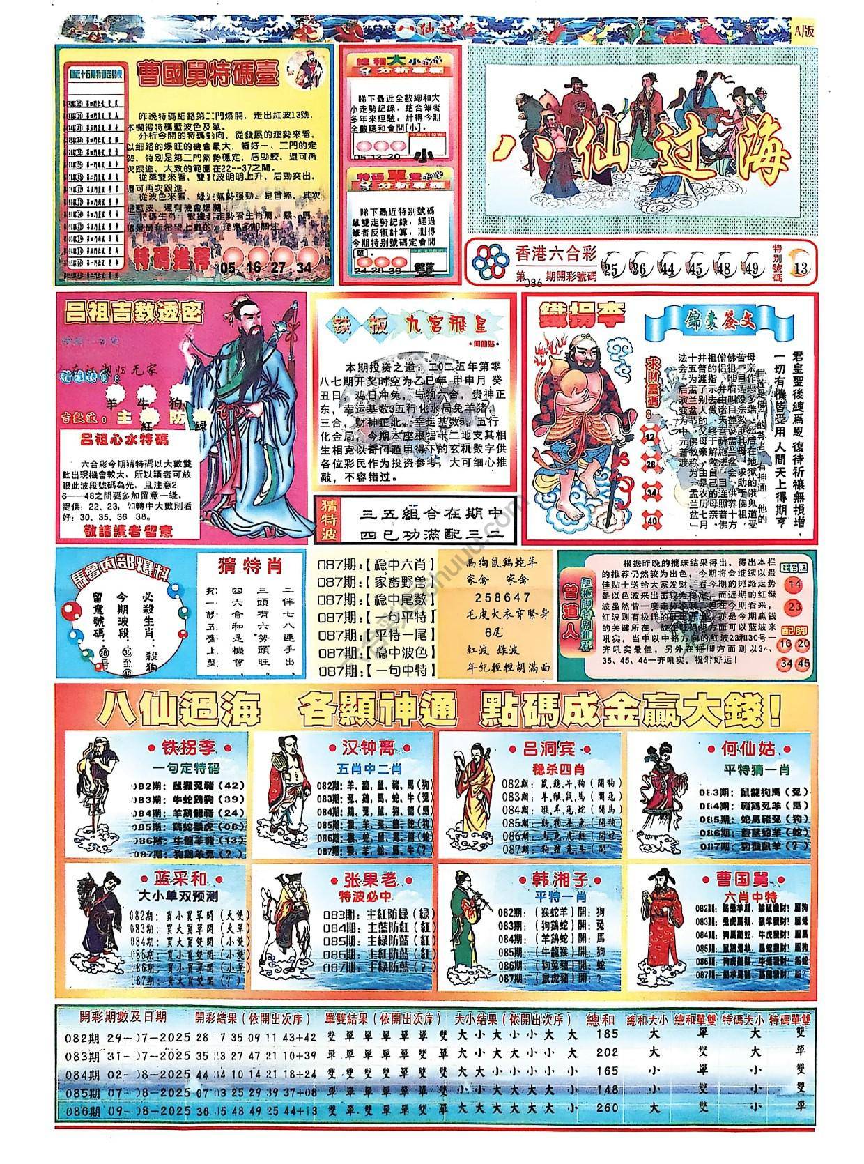 八仙过海各显神通