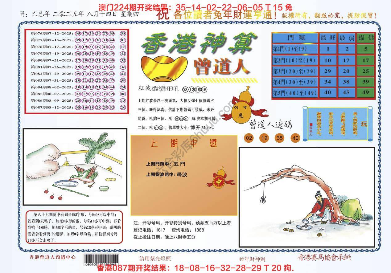 香港神算曾道人