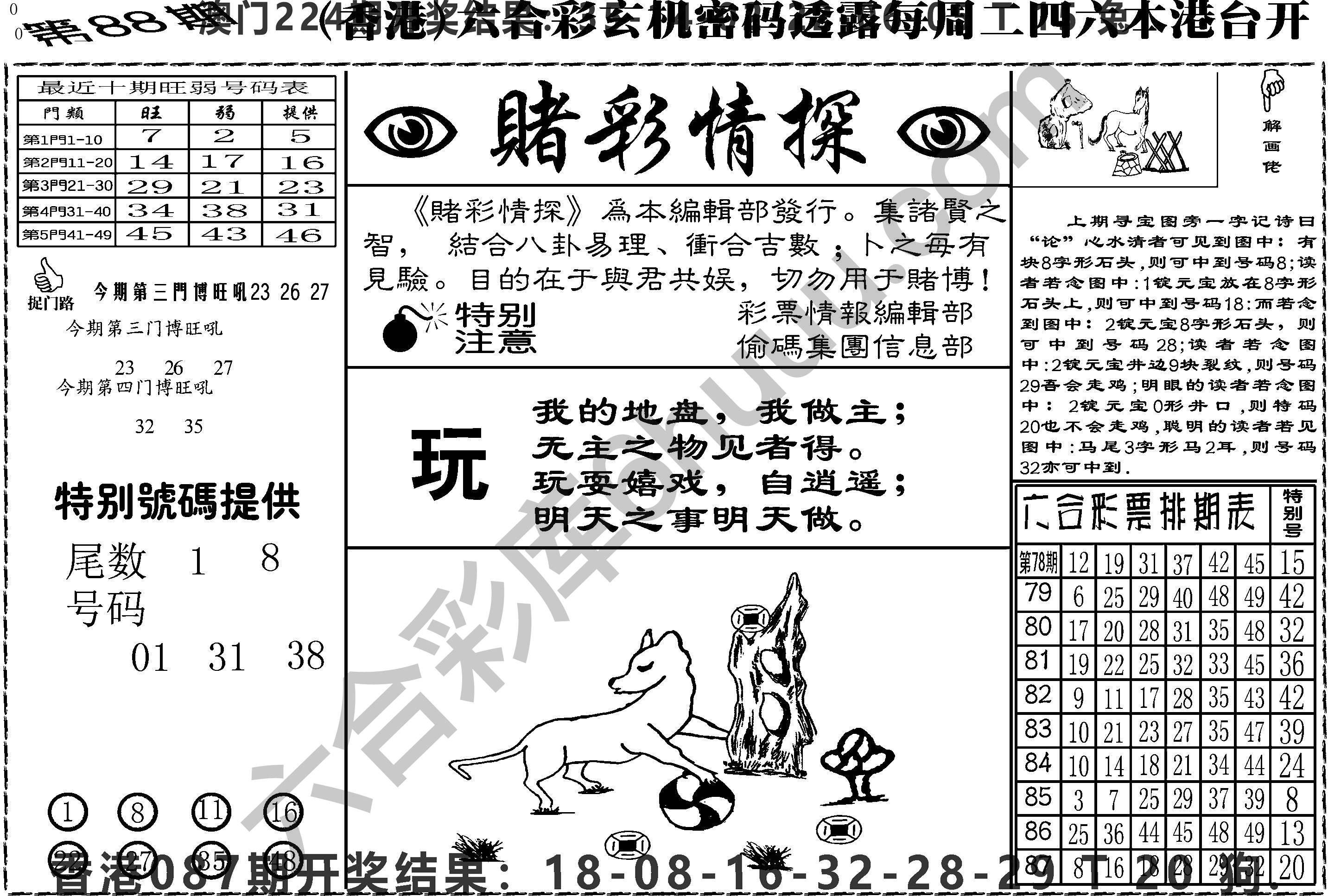 赌彩情探