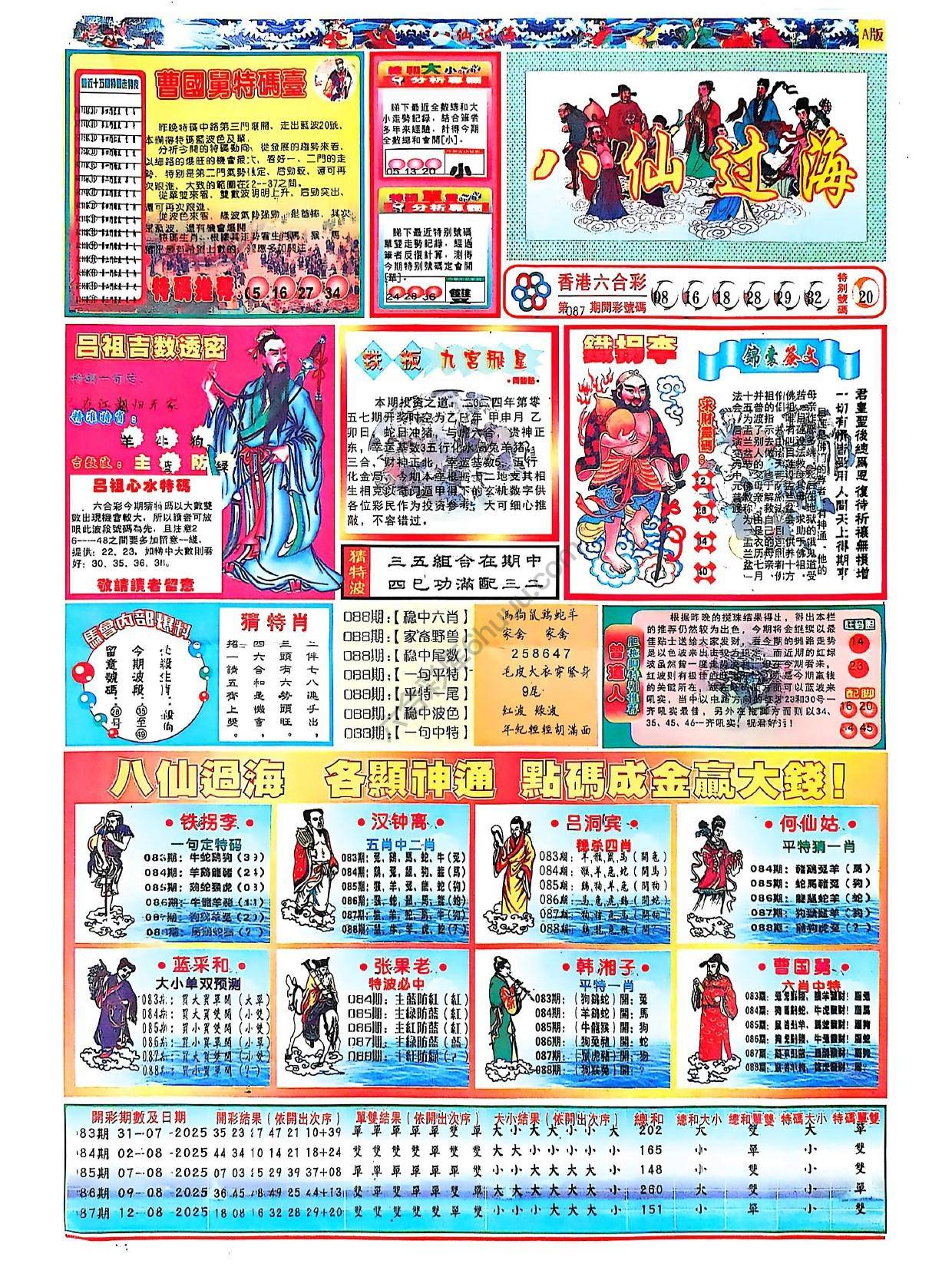 八仙过海各显神通