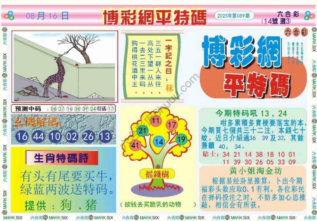 博彩网平特码