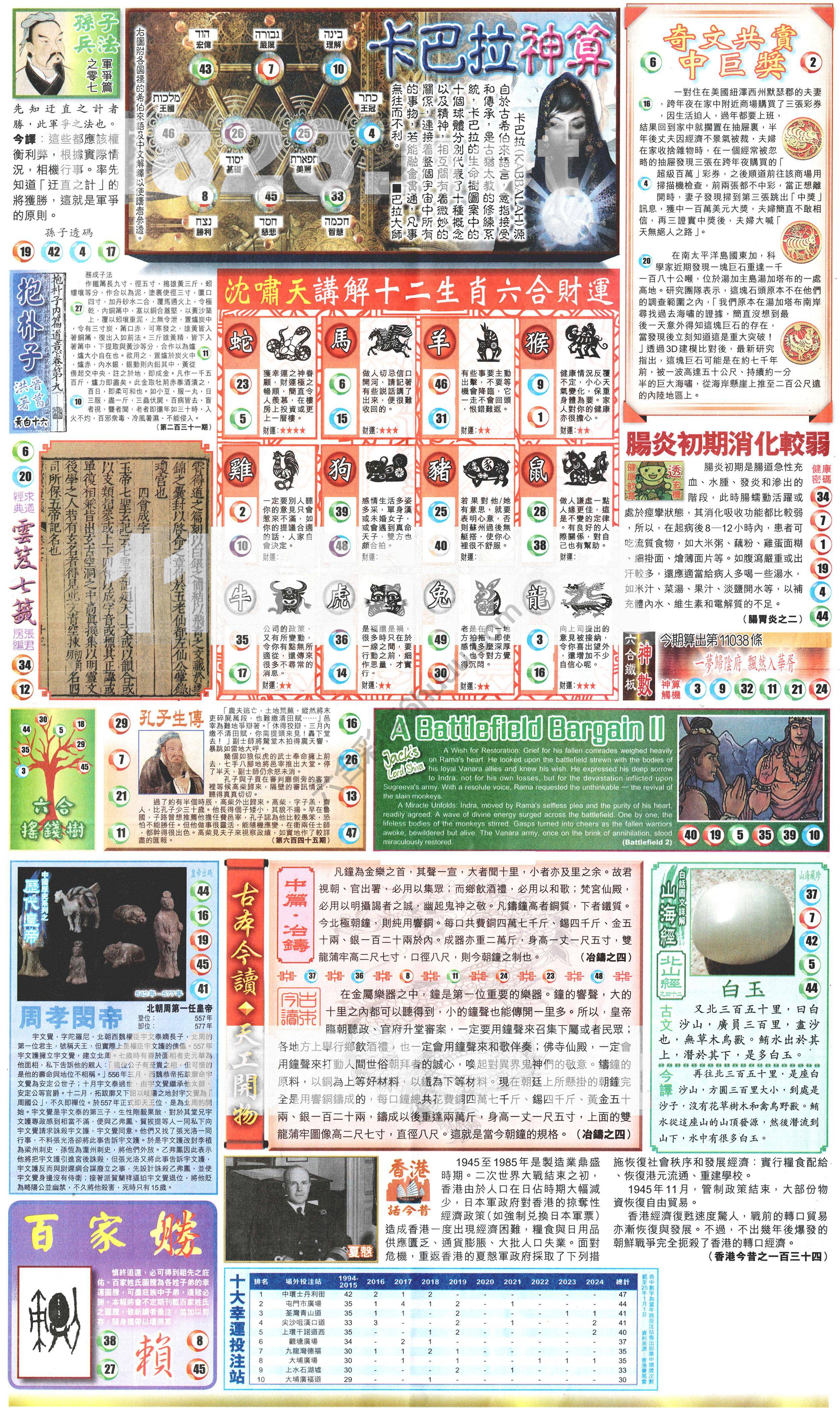 新报六合彩玄机