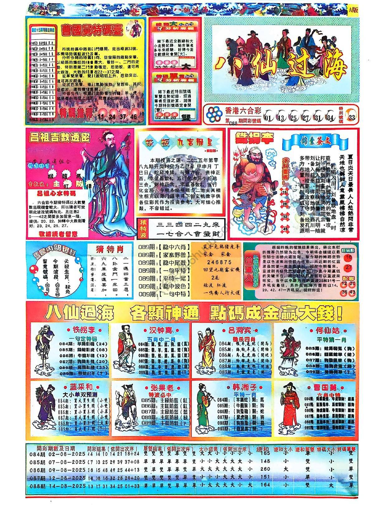 八仙过海各显神通