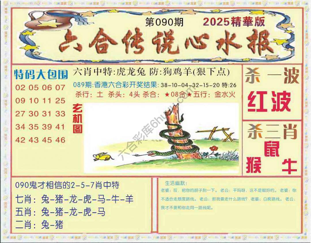 六合传说心水报