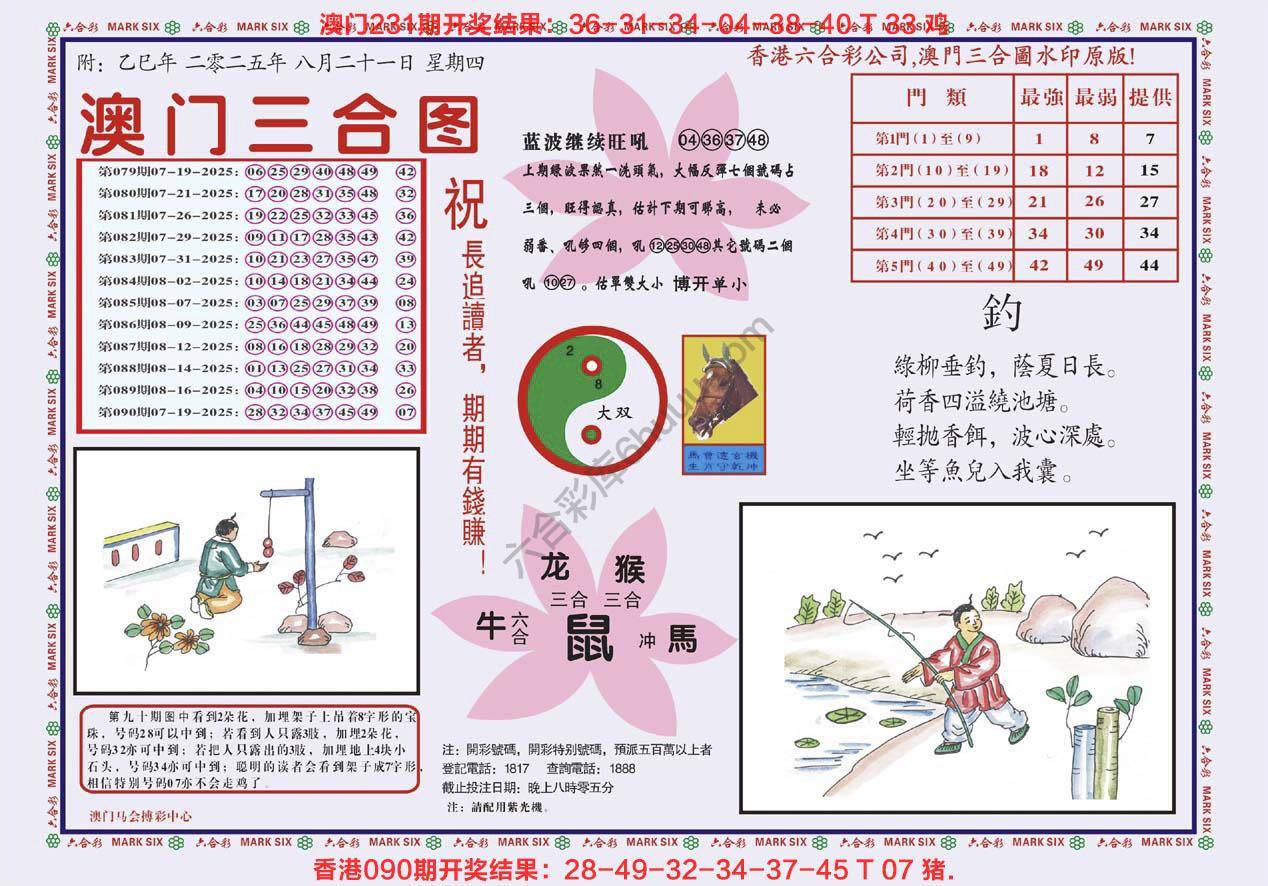 澳门三合图