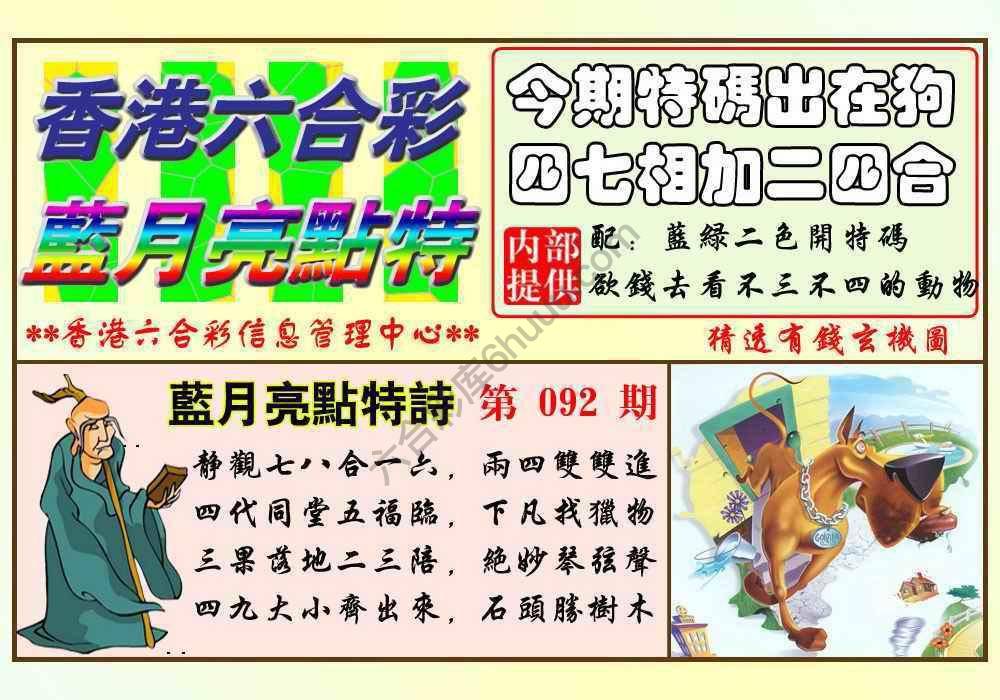 蓝月亮点特