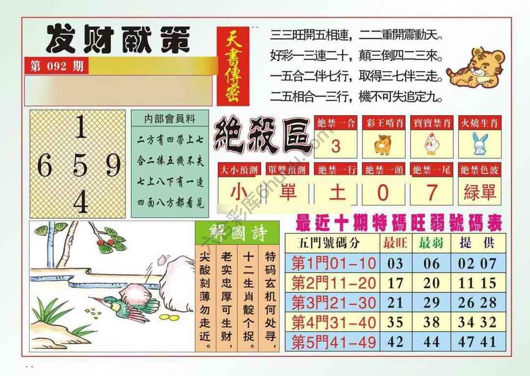 发财献策