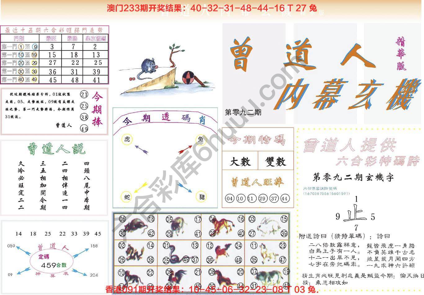 曾道人内幕玄机(精华版)