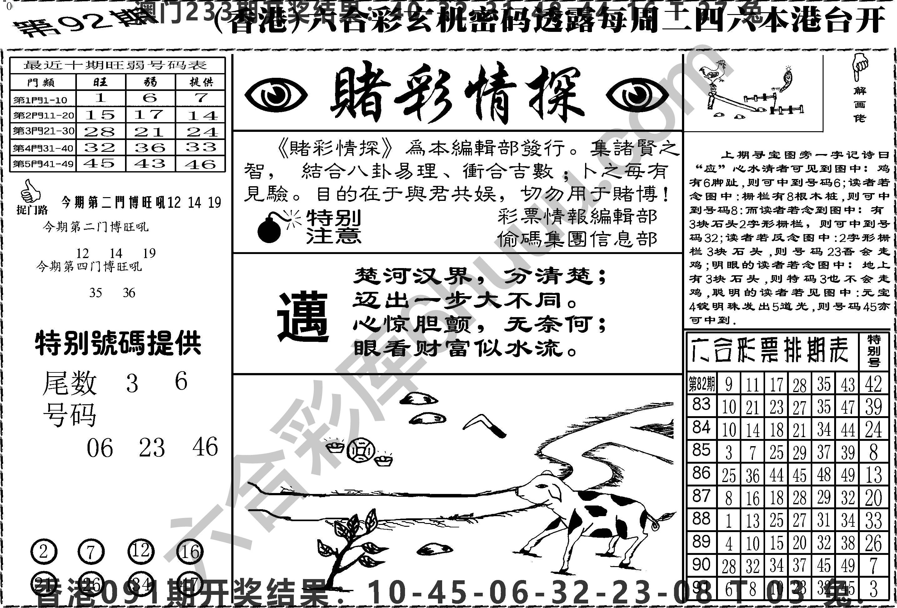 赌彩情探
