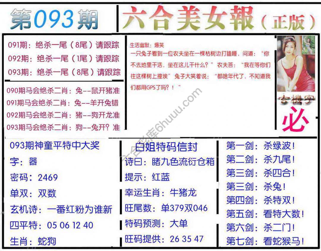 六合美女报