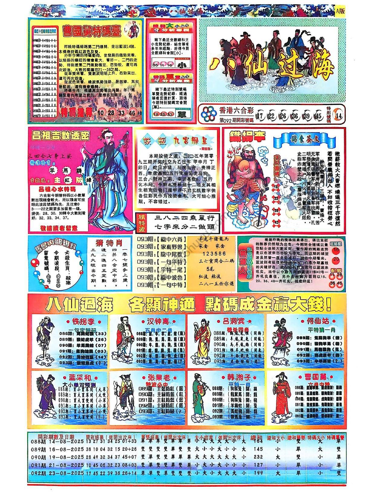 八仙过海各显神通