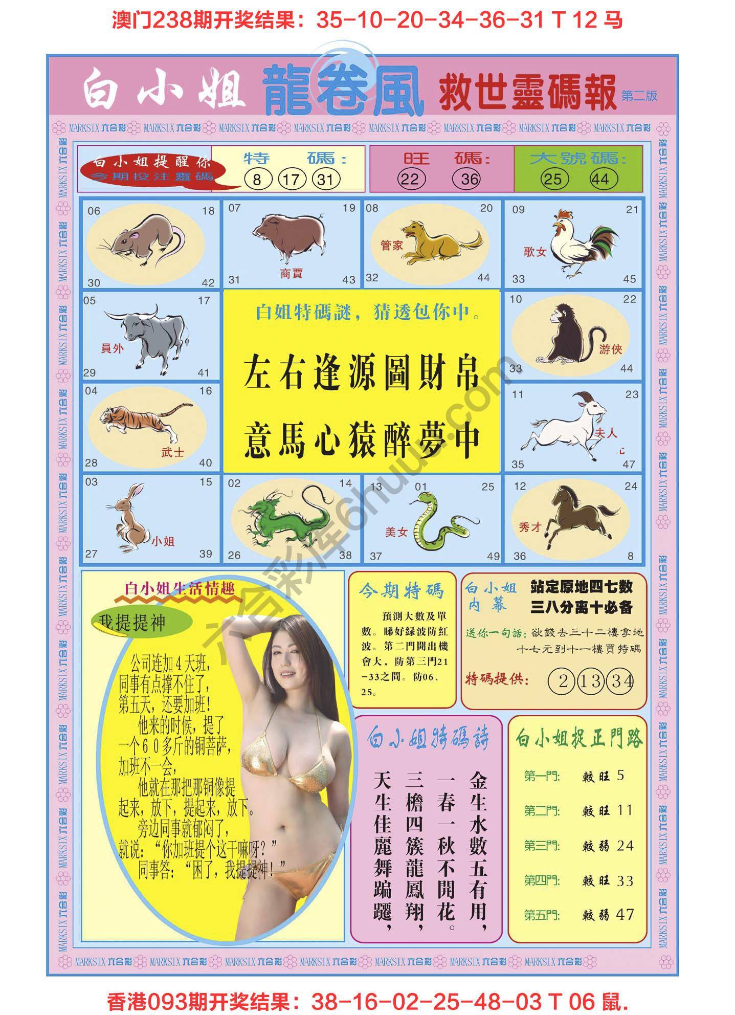 白小姐龙卷风