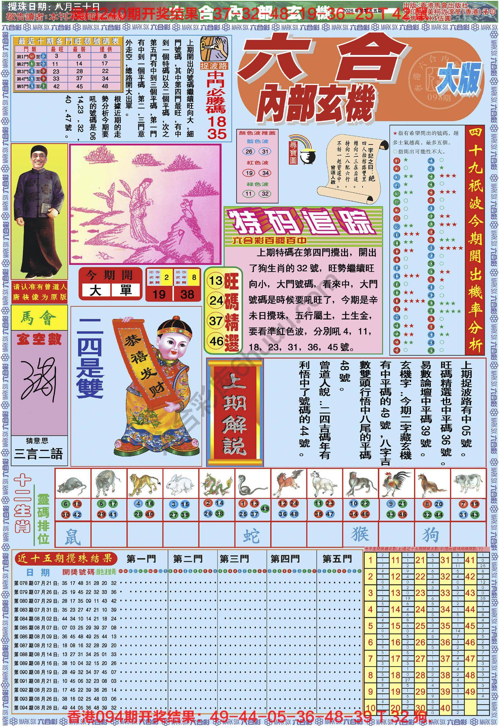 六合内部玄机
