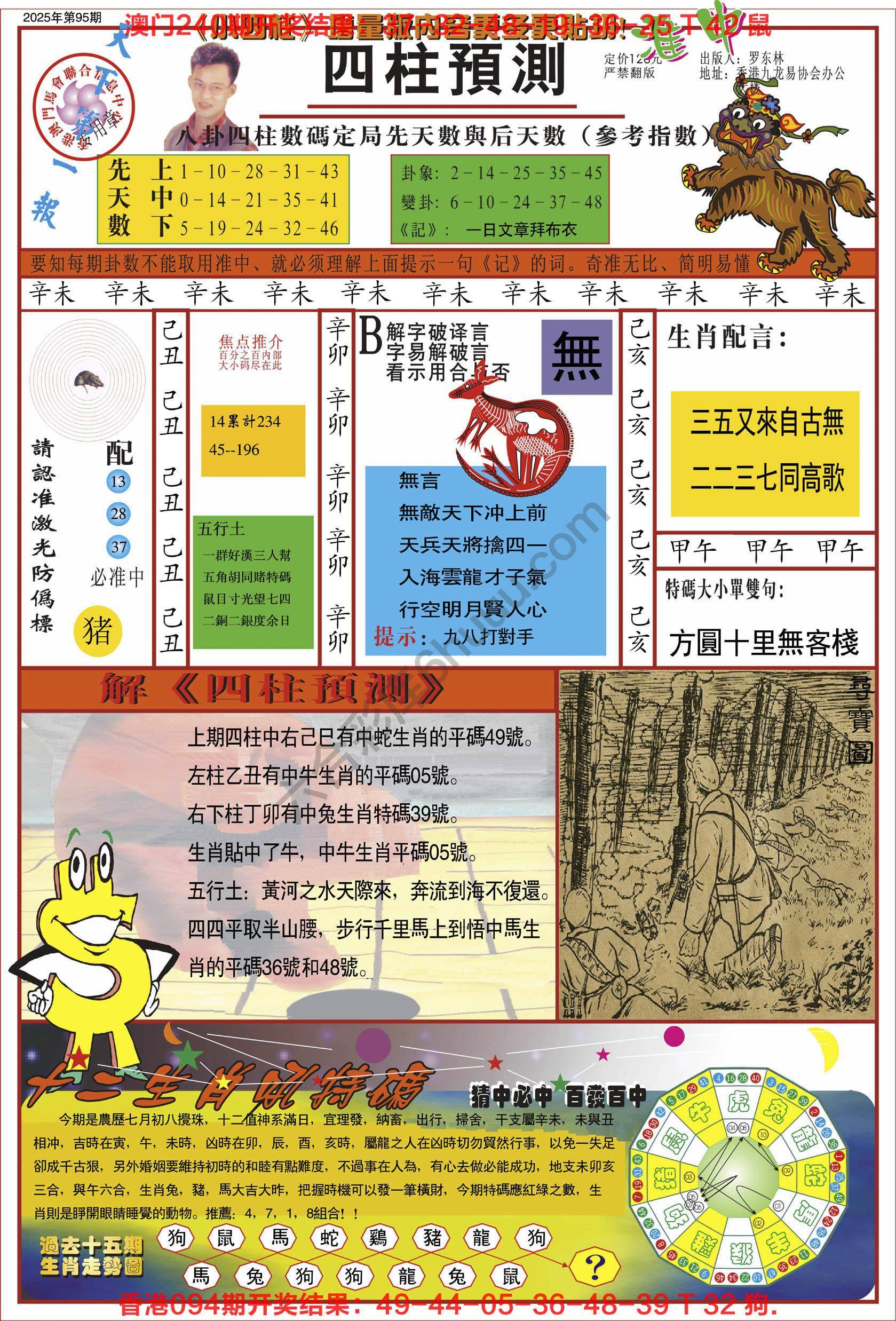 四柱预测