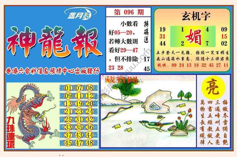 蓝月亮神龙报