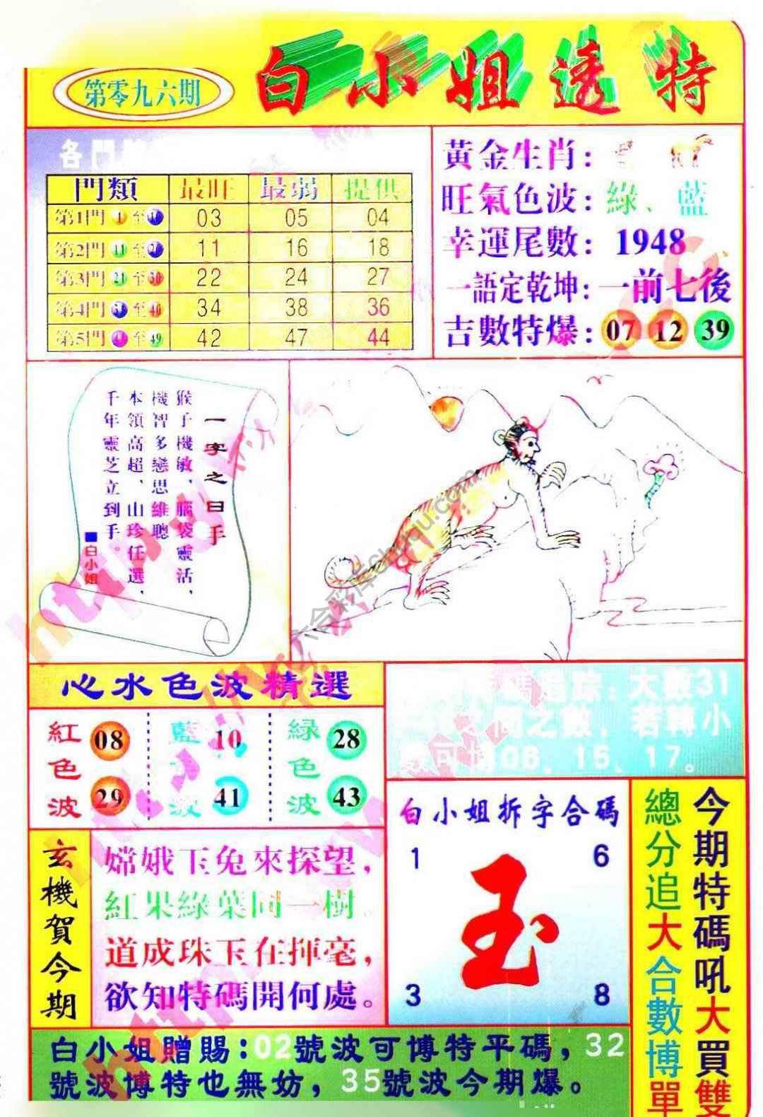 白小姐透特