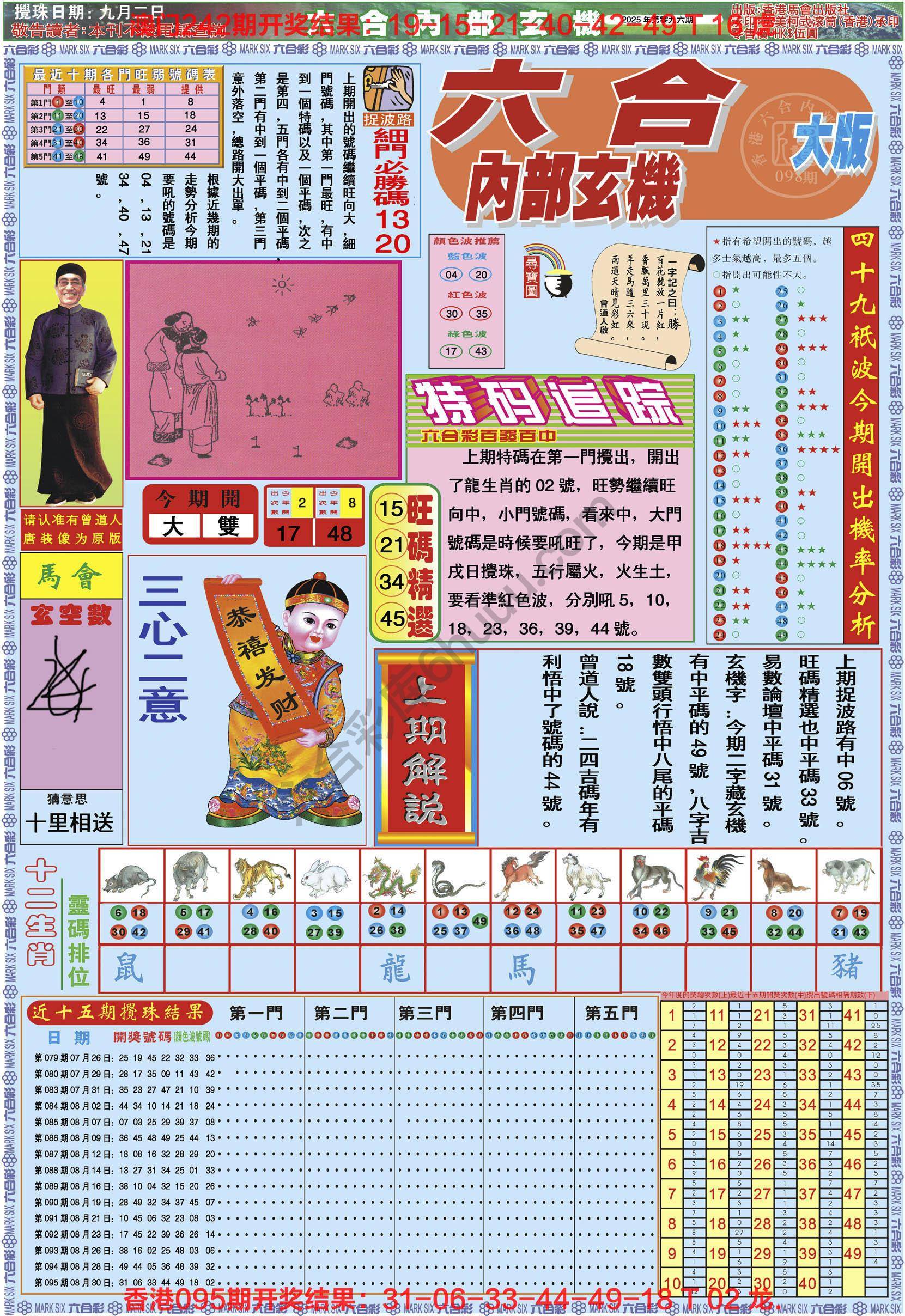 六合内部玄机