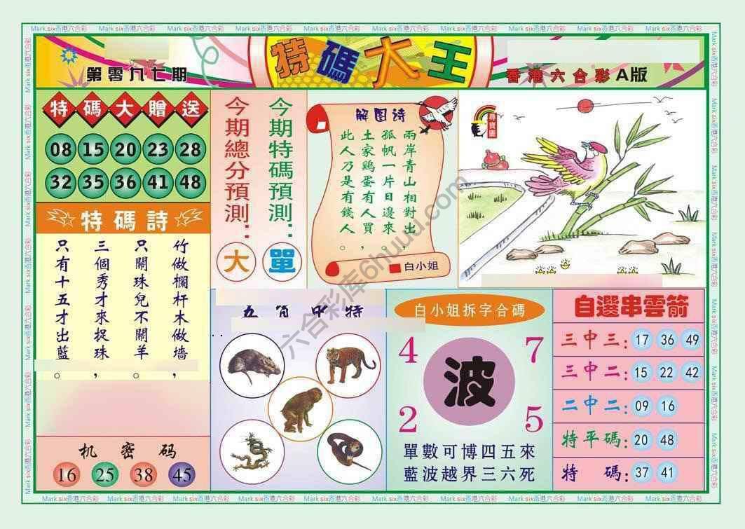 特码大王