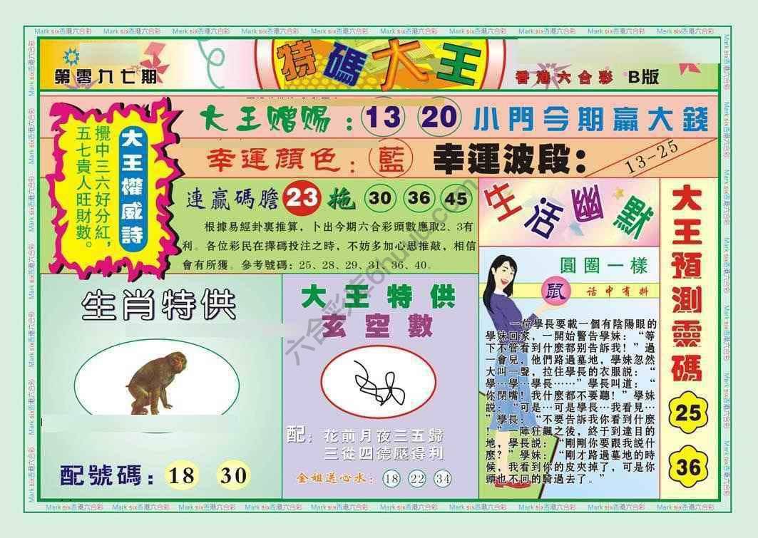 特码大王