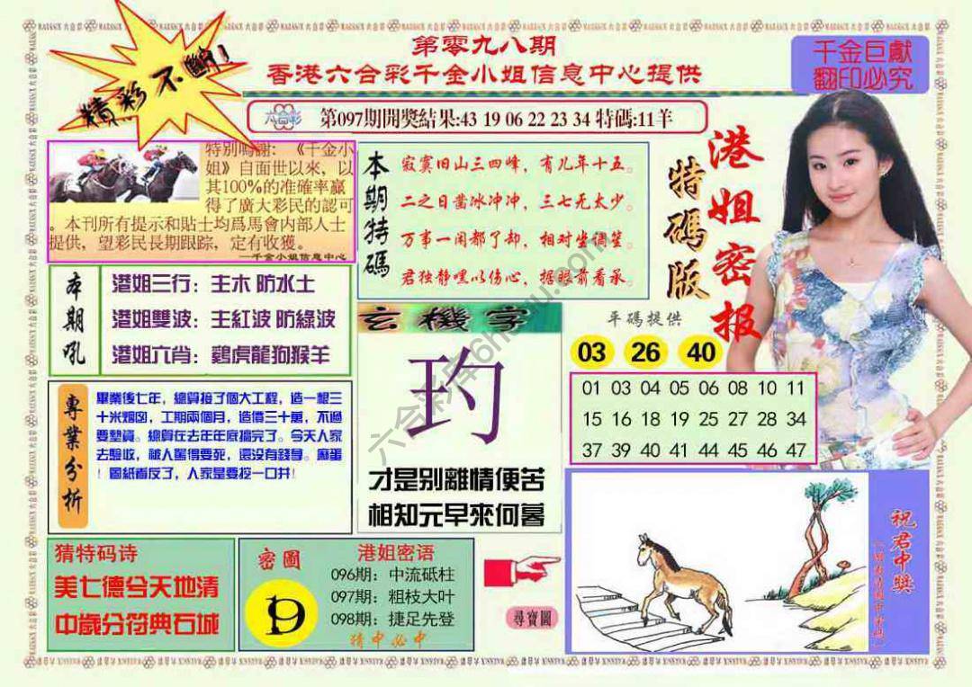 港姐密报