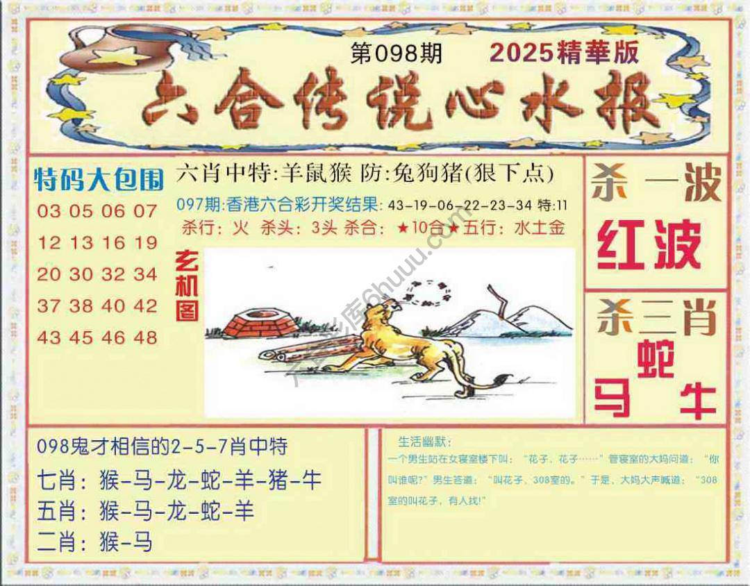 六合传说心水报