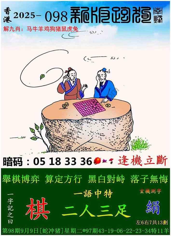 跑狗图（新版）