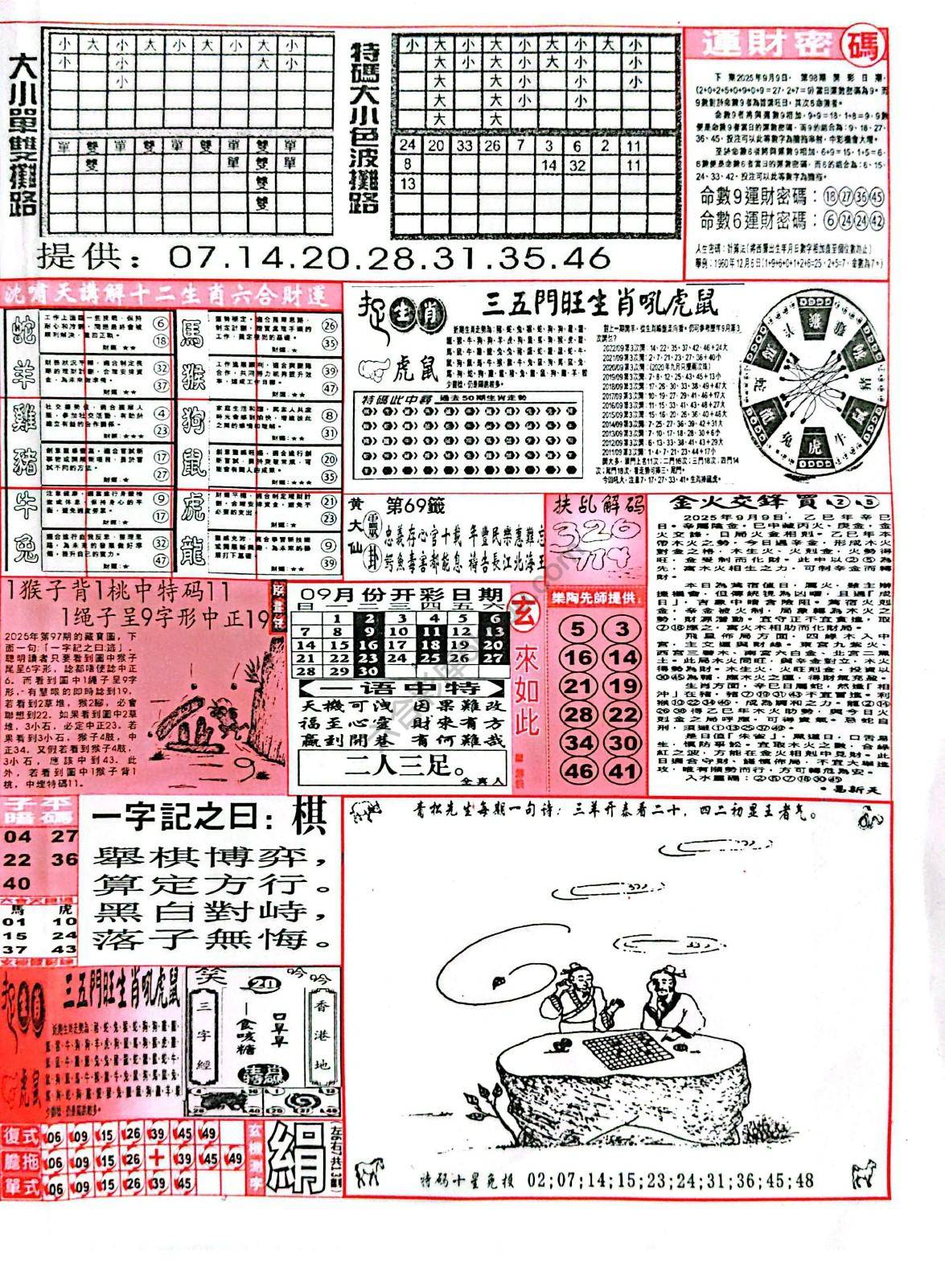 六合彩玄机