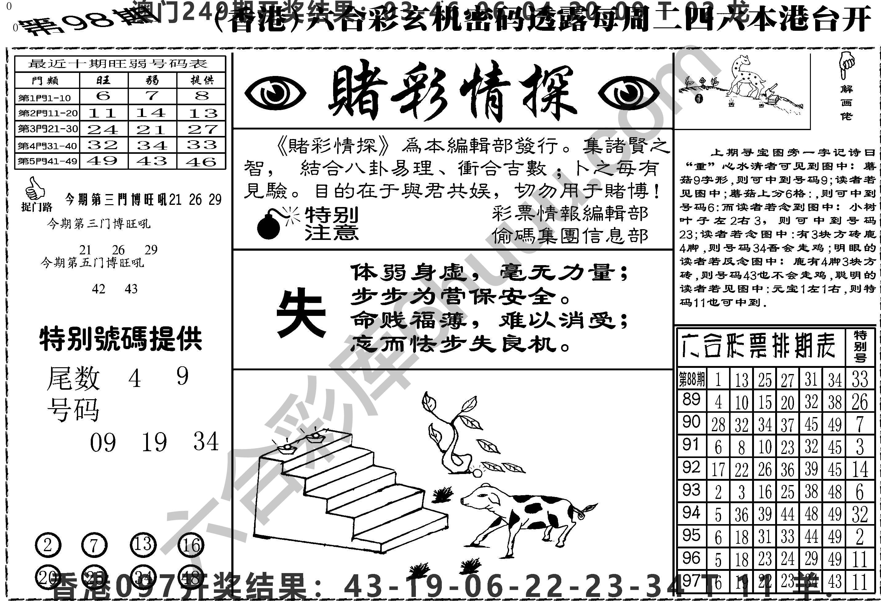 赌彩情探