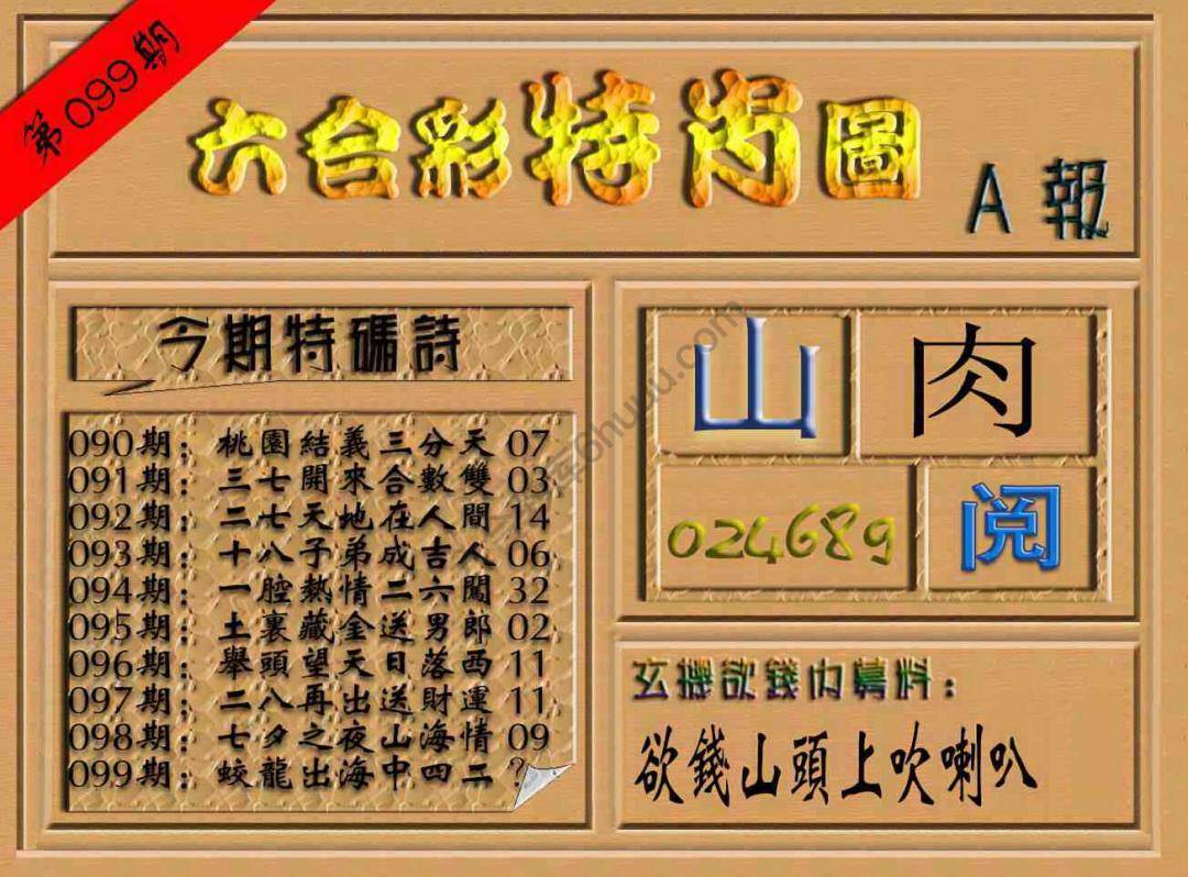 六合彩特肖图