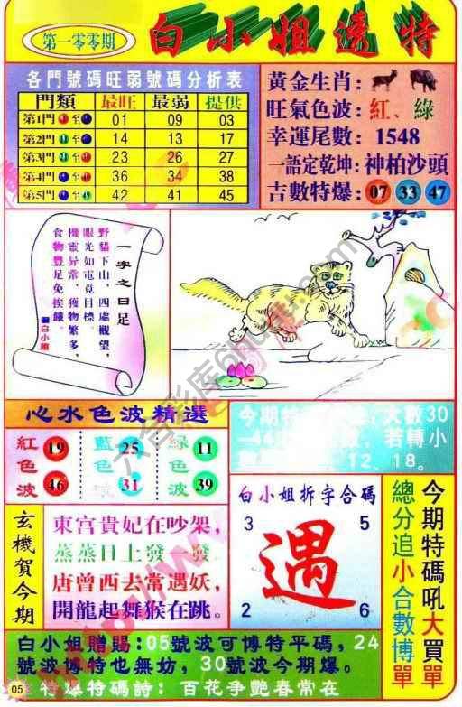 白小姐透特