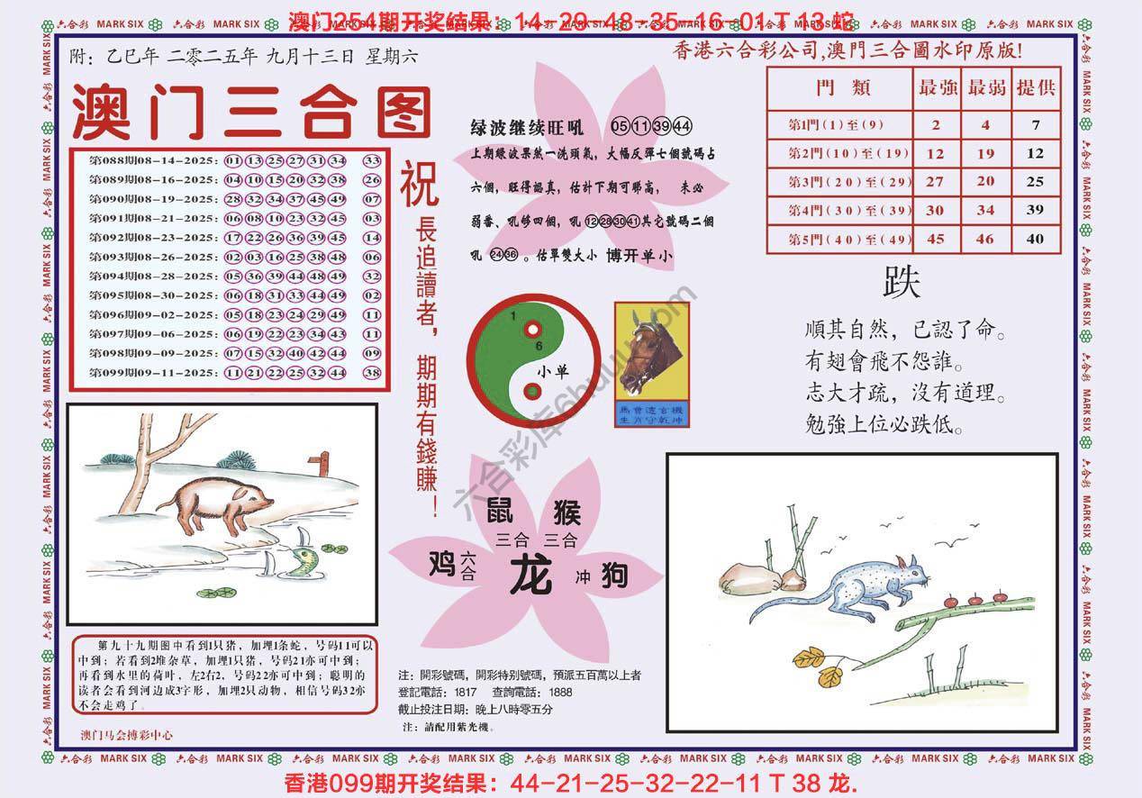 澳门三合图