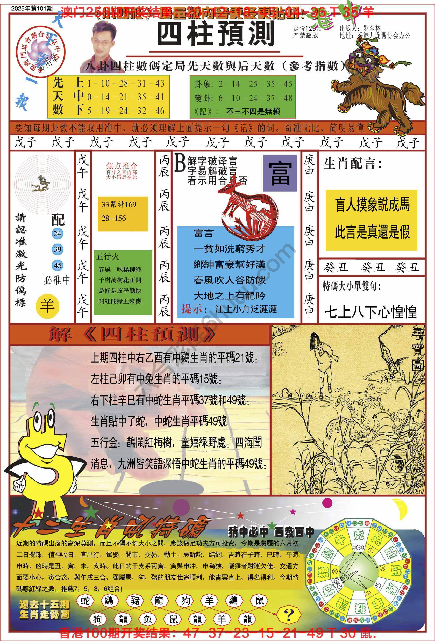 四柱预测
