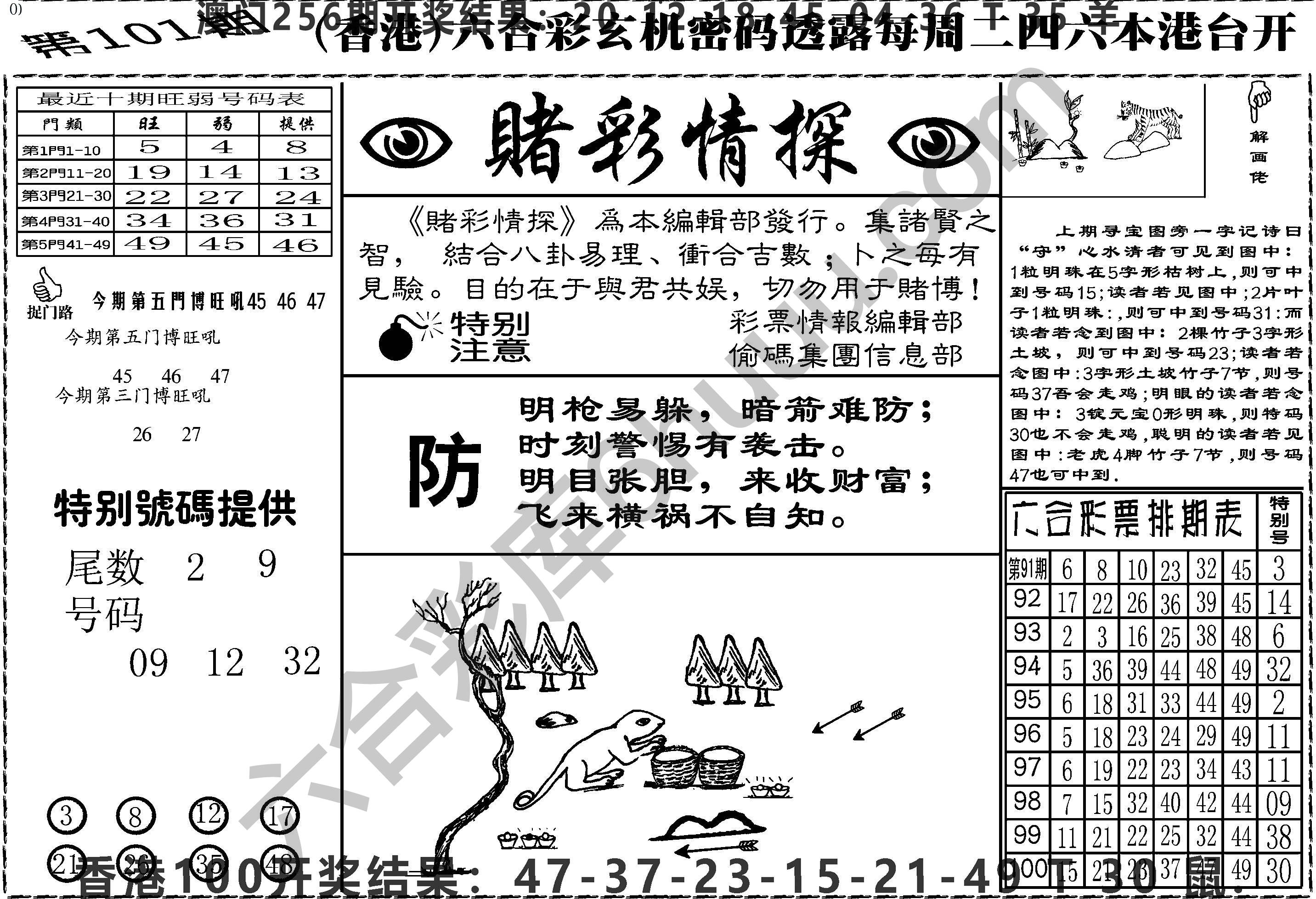 赌彩情探