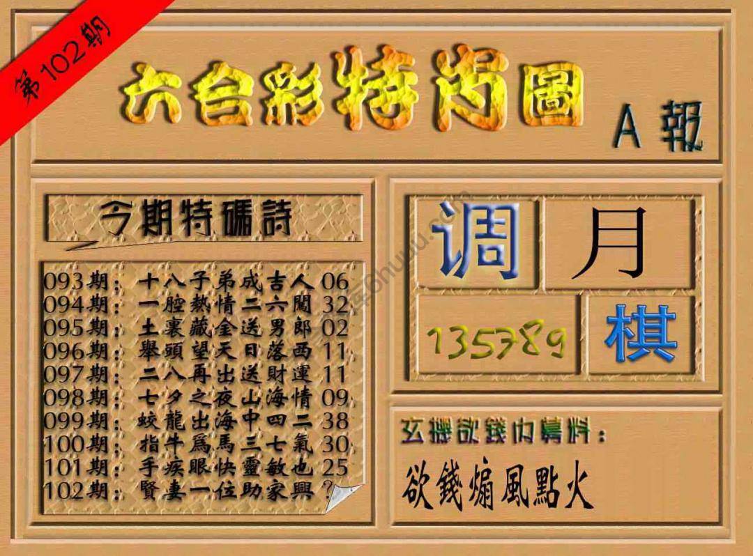 六合彩特肖图