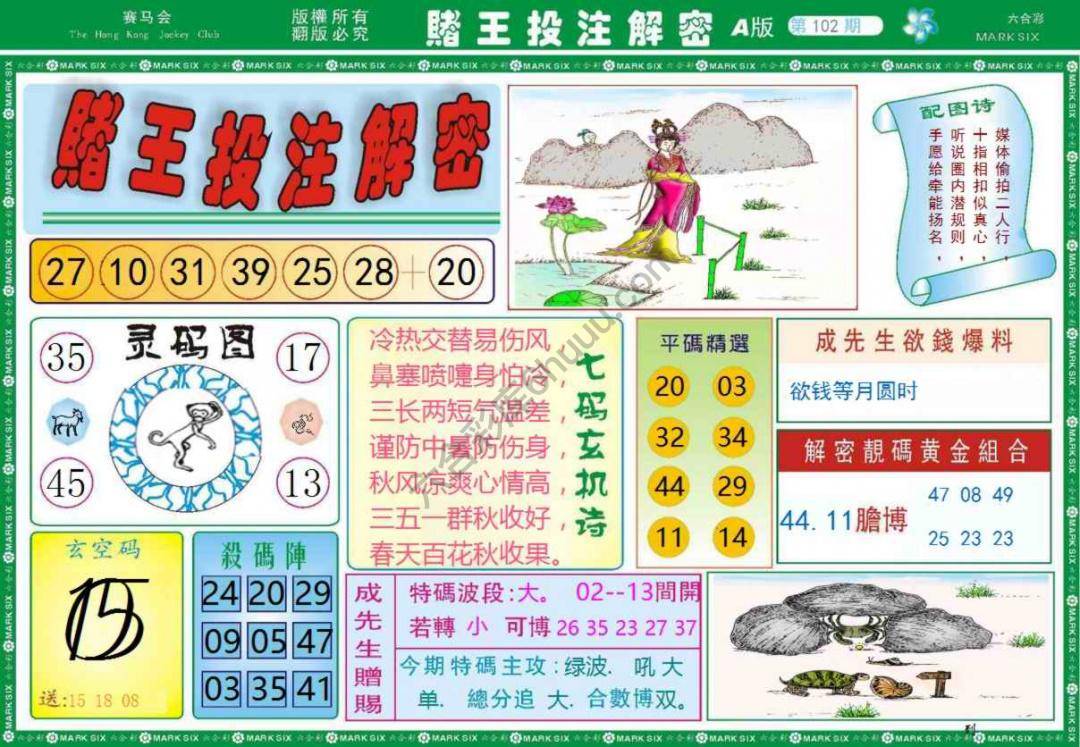 赌王投注解密