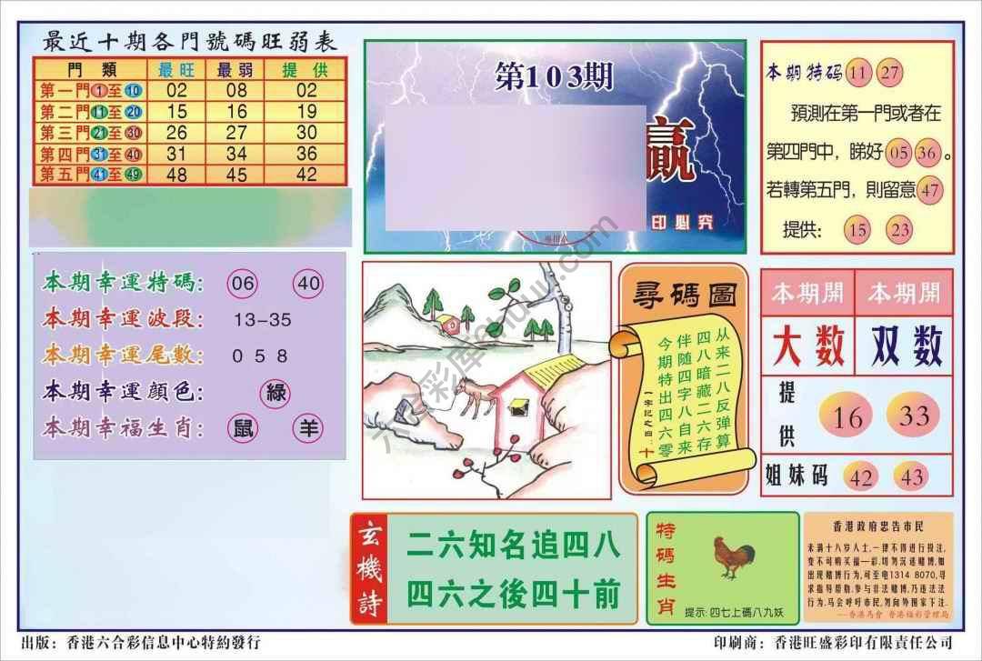 香港逢赌必羸