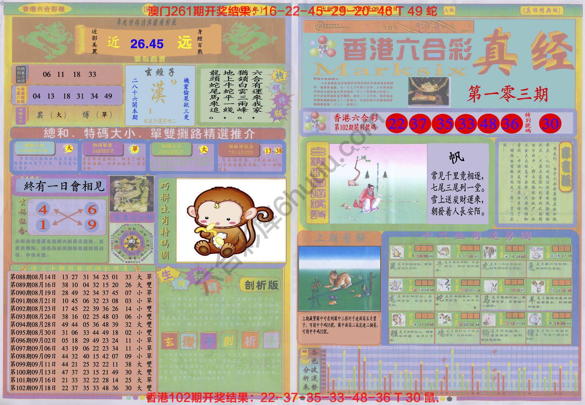 香港六合彩真经