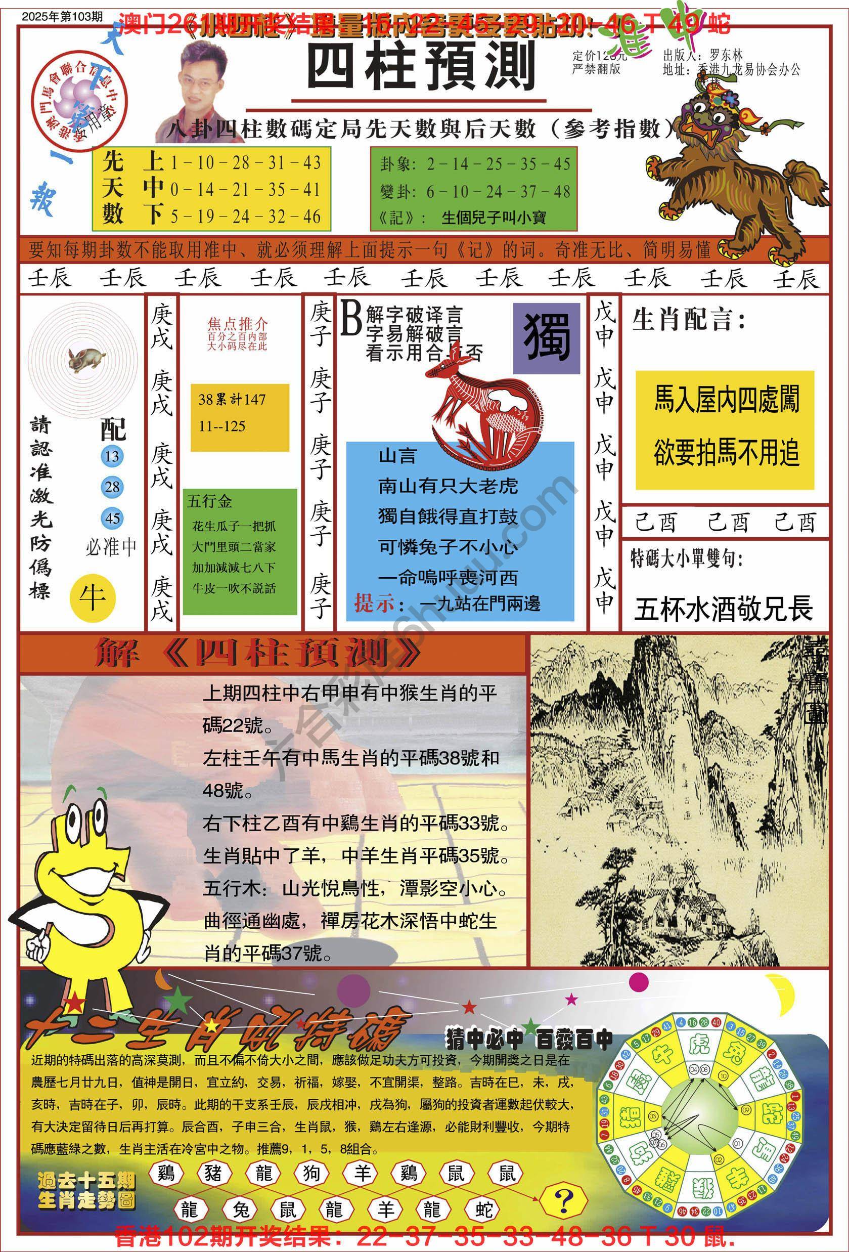 四柱预测