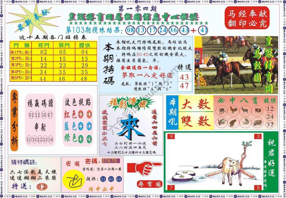 马经图记录