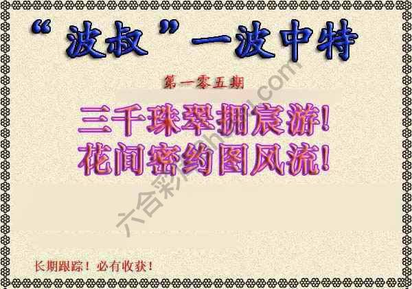 波叔一波中特