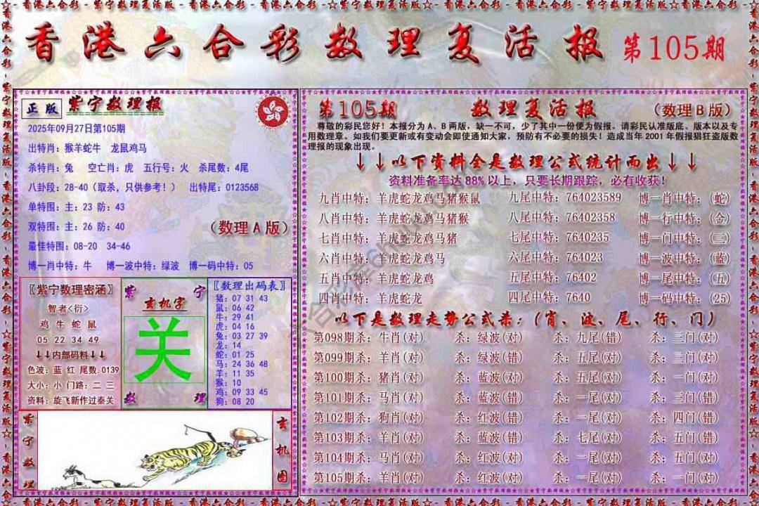 数理复活报
