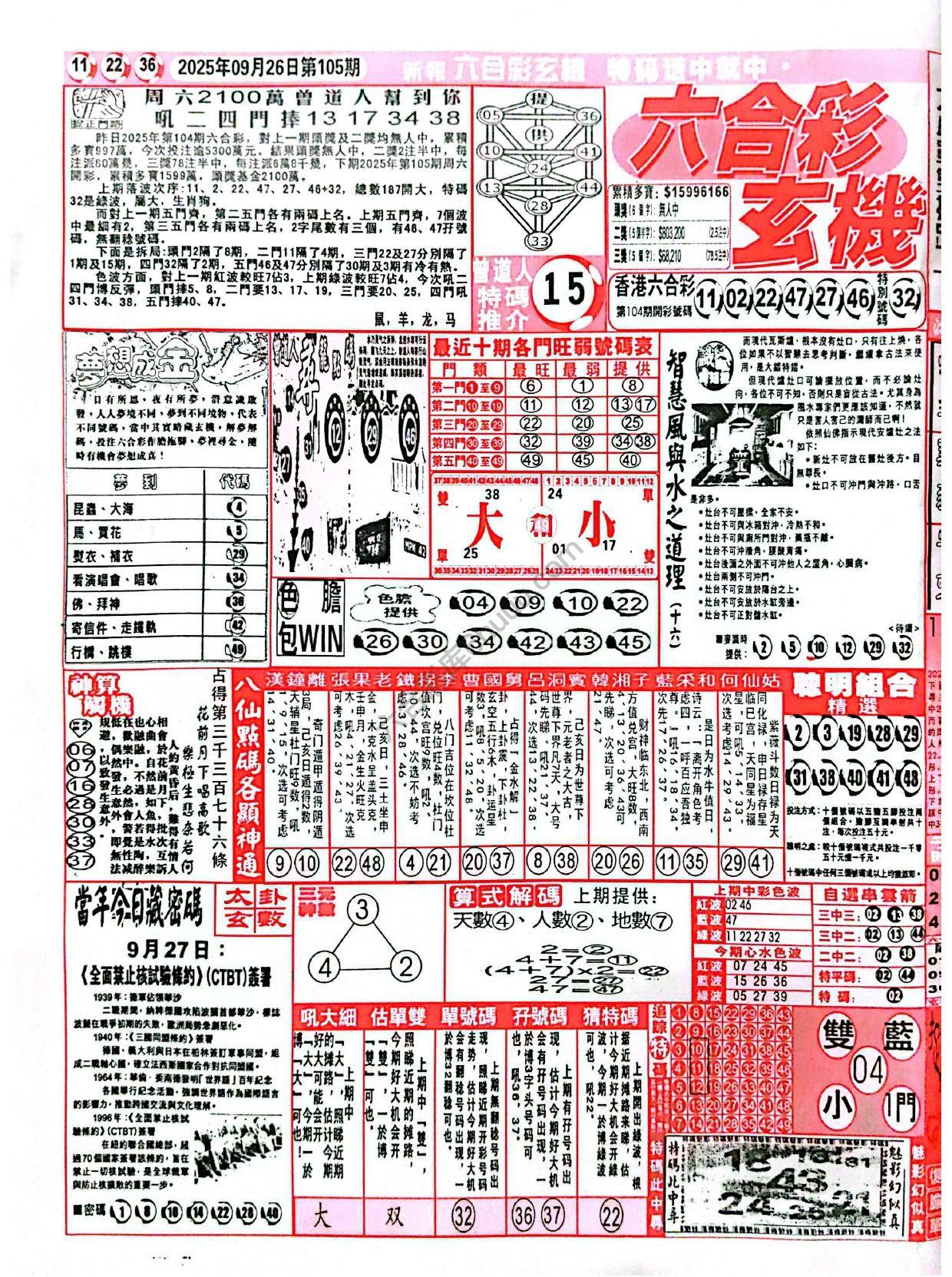 六合彩玄机