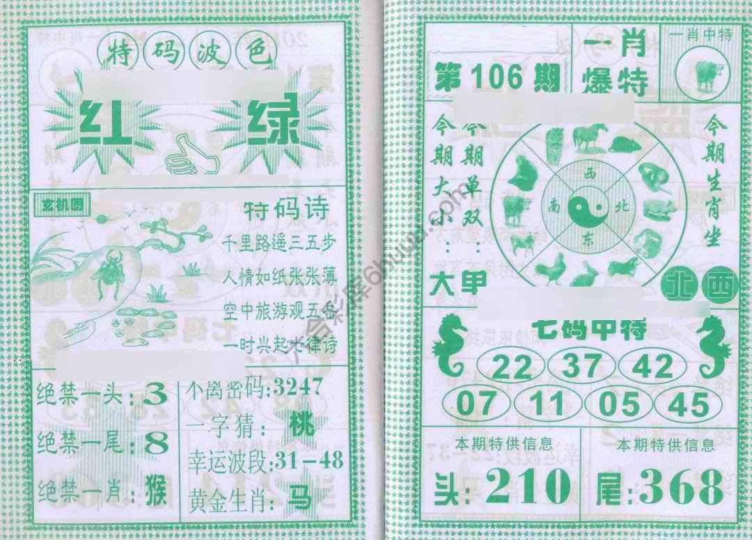 一肖爆特（新版）
