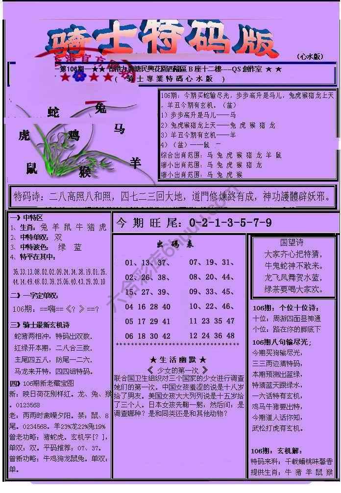 另类骑士特码版