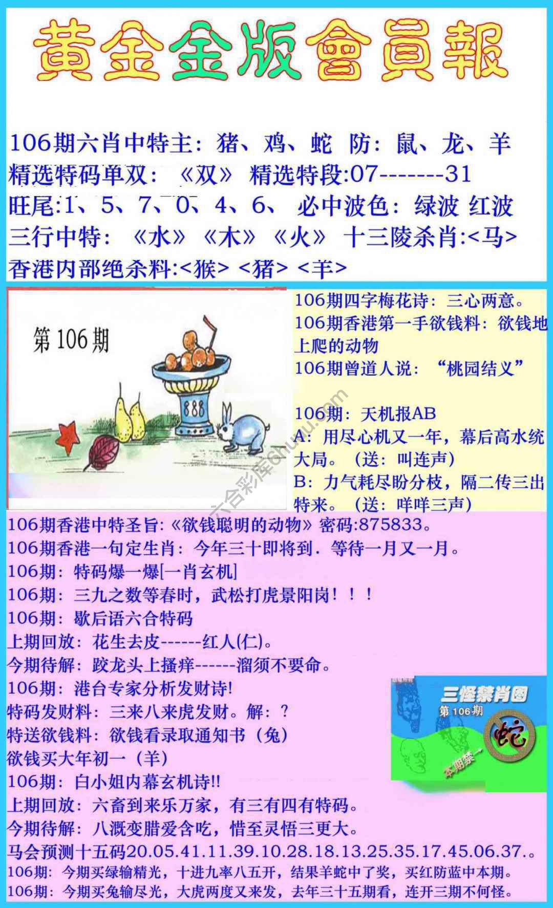 黄金金版会员报