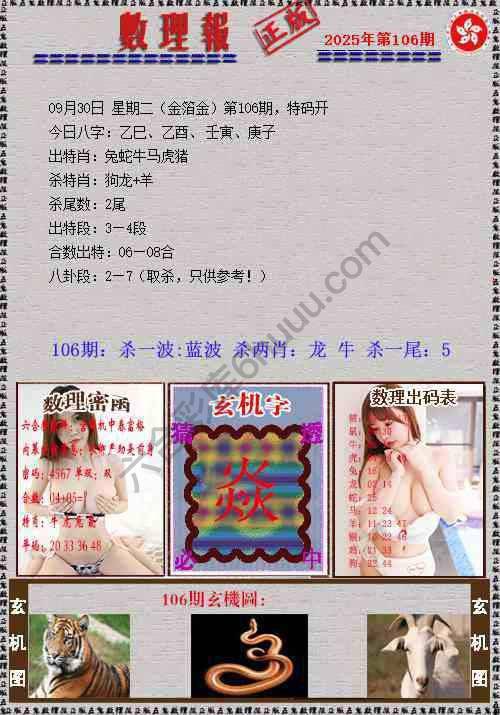 数理报