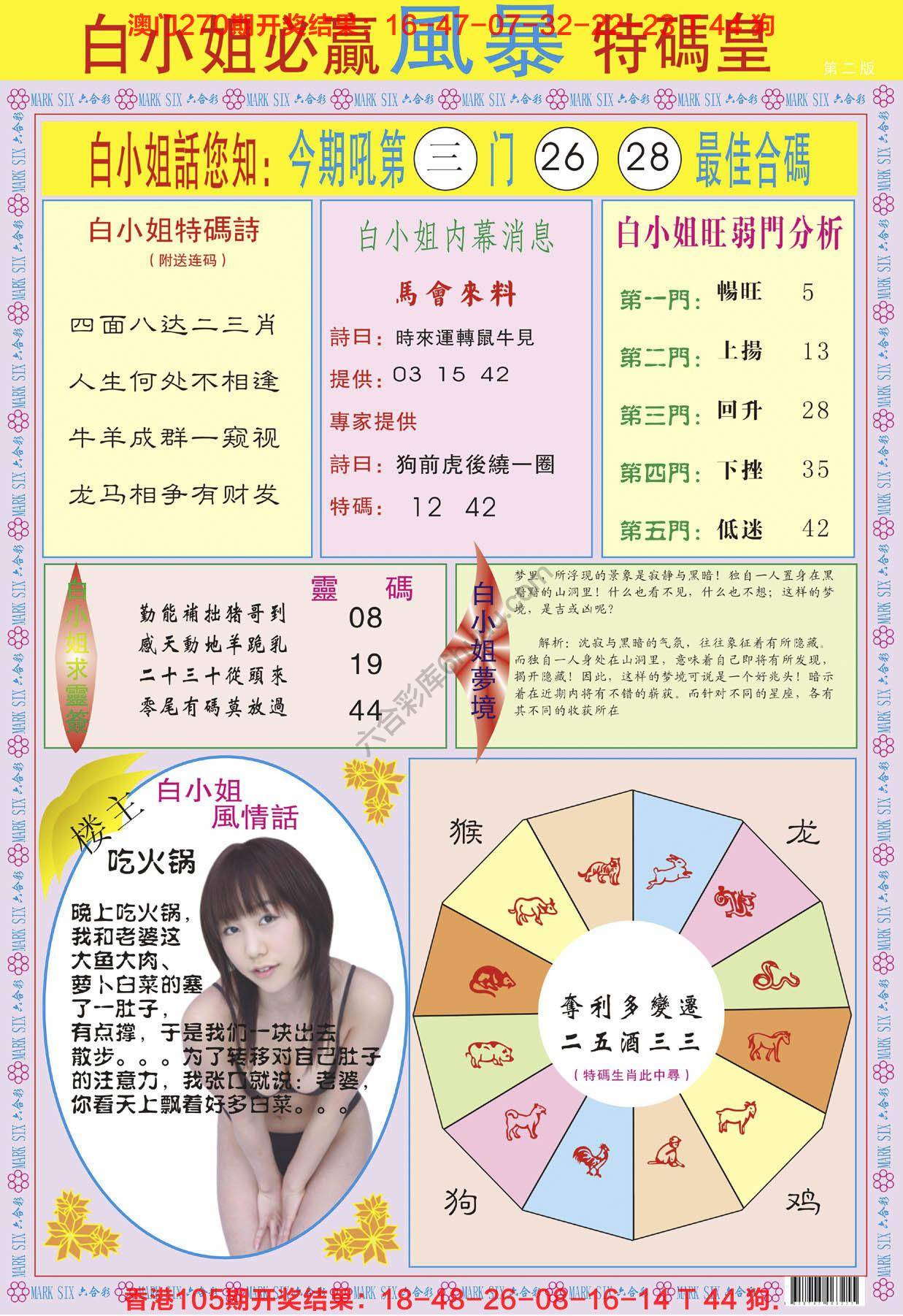 白小姐必赢特码皇