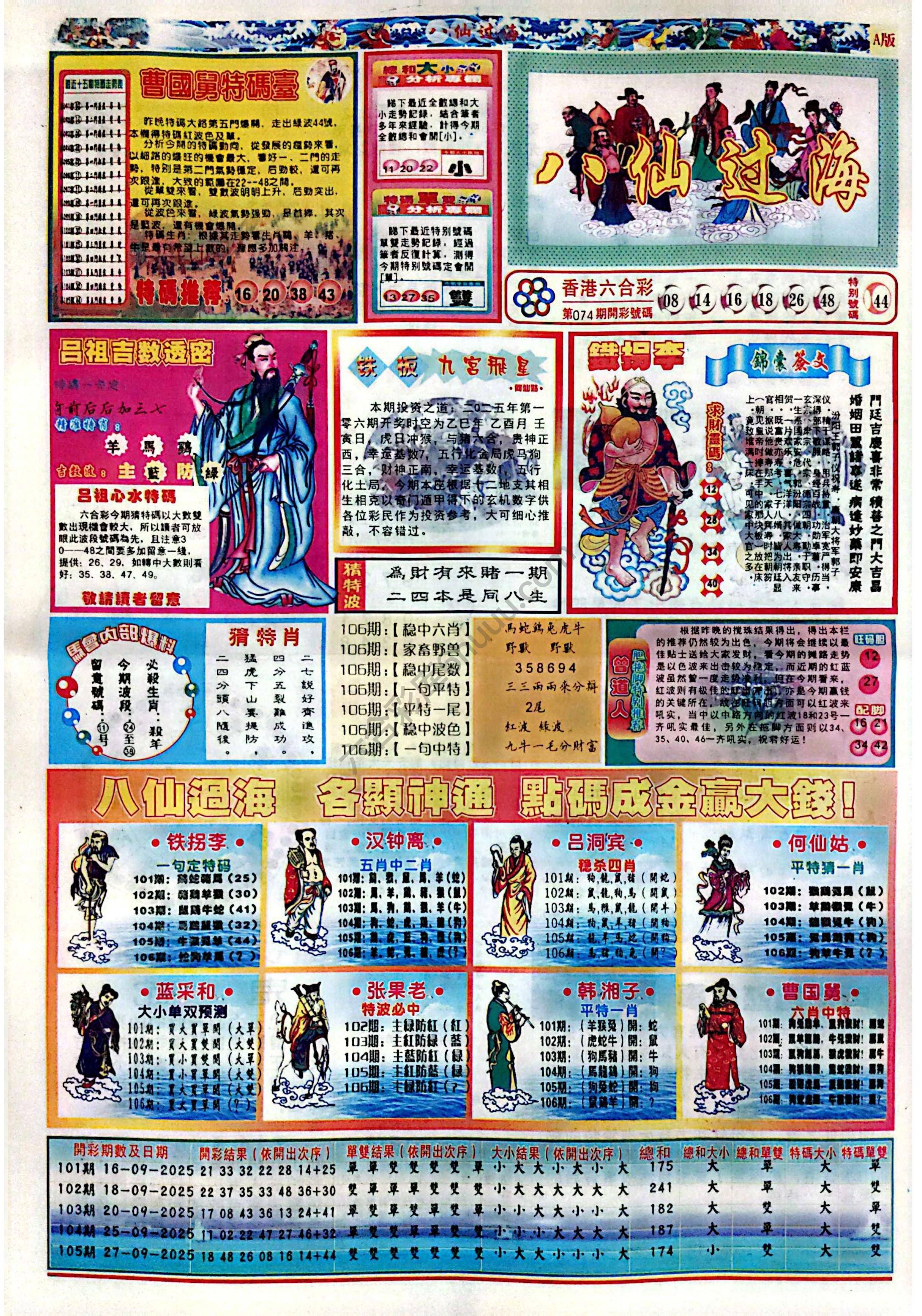 八仙过海各显神通