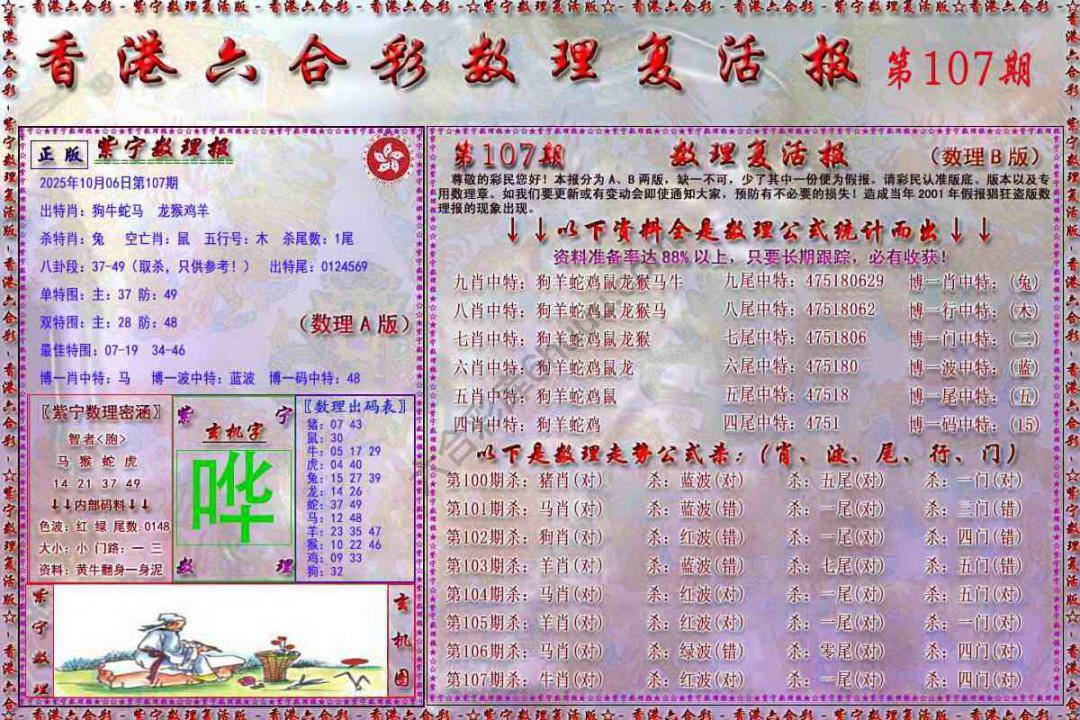 数理复活报
